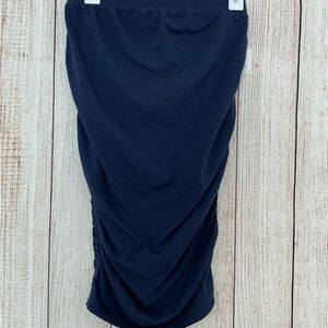 Chic Navy Women's Pencil Skirt